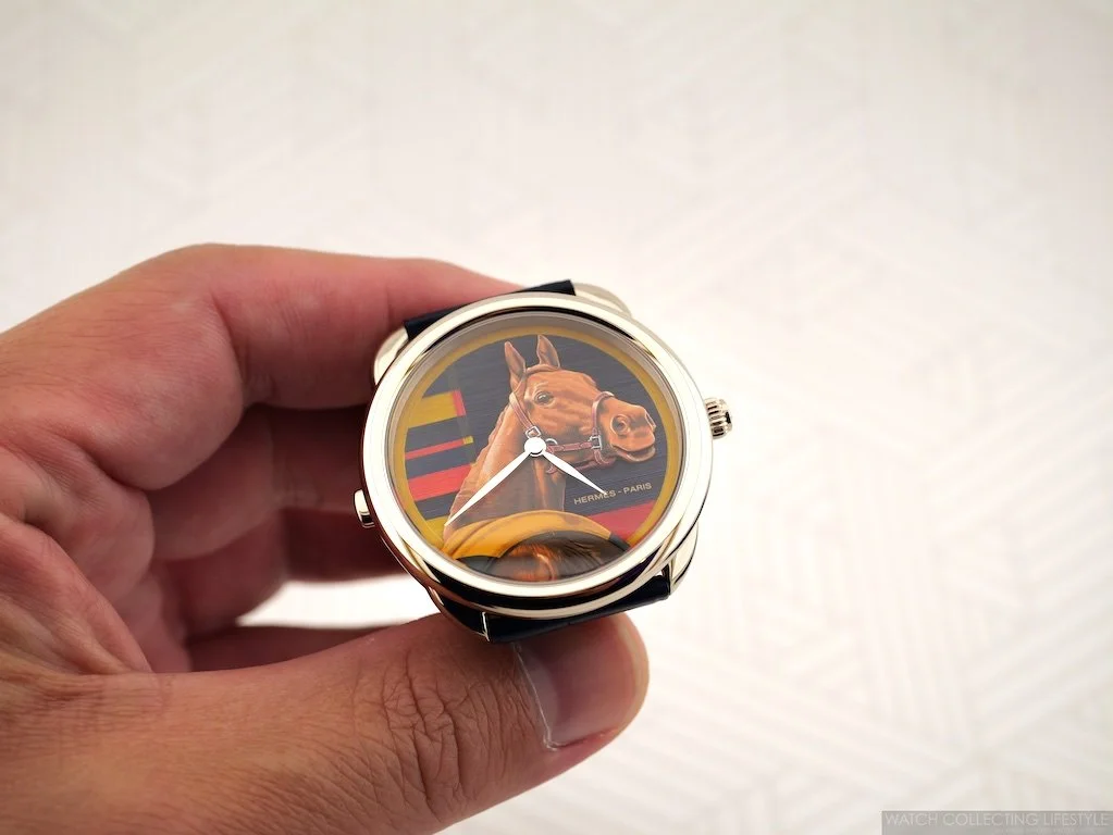 W&W 2025: Hermès Arceau 'Rocabar de Rire'. A Unique Horse Hair